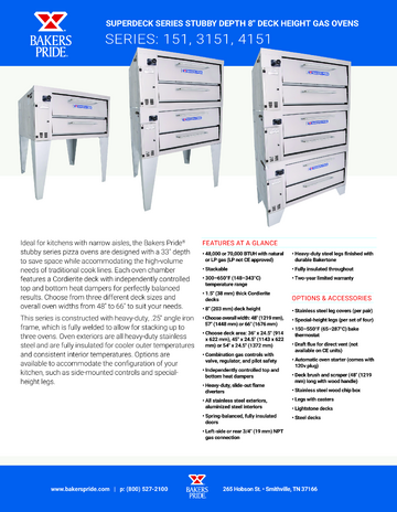 Spec Sheet Document