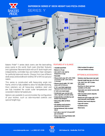 Spec Sheet Document