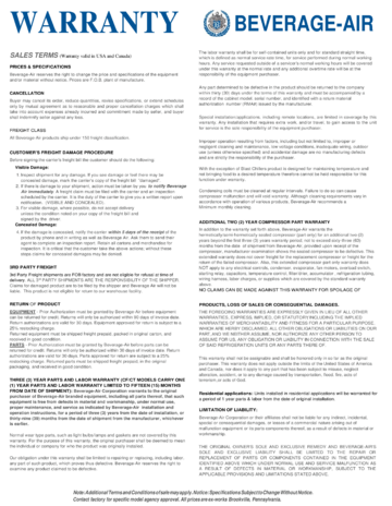 Warranty Document