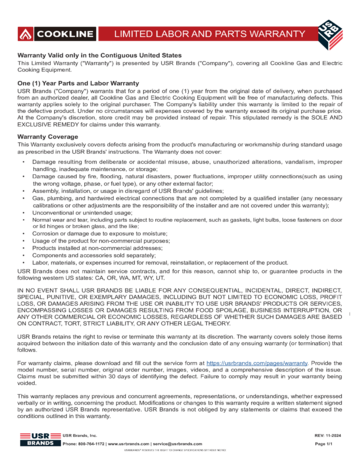 Warranty Document