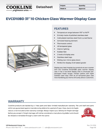 Spec Sheet Document