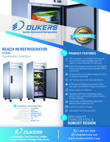 Spec Sheet Document