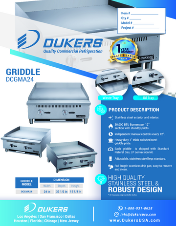 Spec Sheet Document