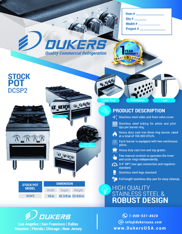 Spec Sheet Document