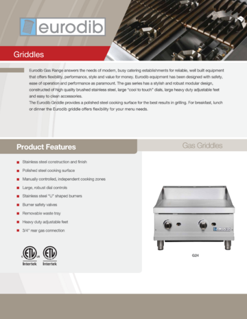 Spec Sheet Document