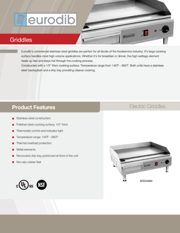 Spec Sheet Document