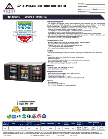 Spec Sheet Document