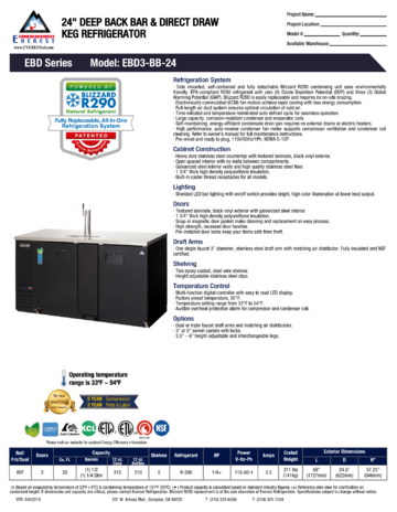 Spec Sheet Document
