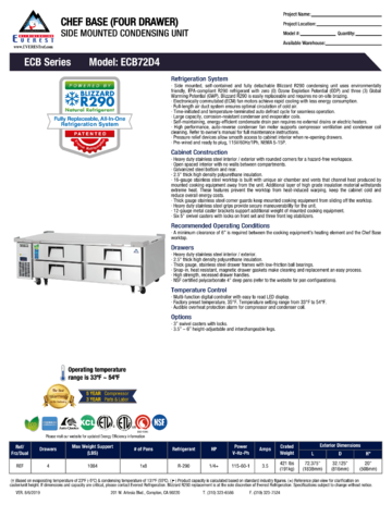 Spec Sheet Document