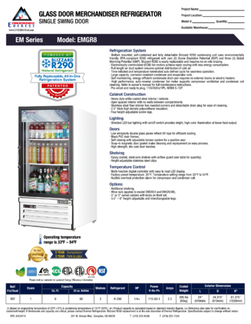 Spec Sheet Document