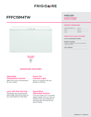 Spec Sheet Document