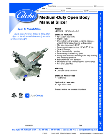 Spec Sheet Document
