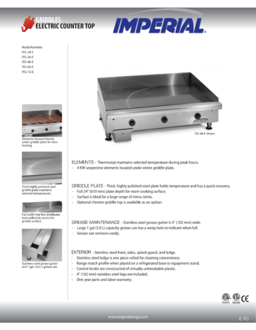 Spec Sheet Document