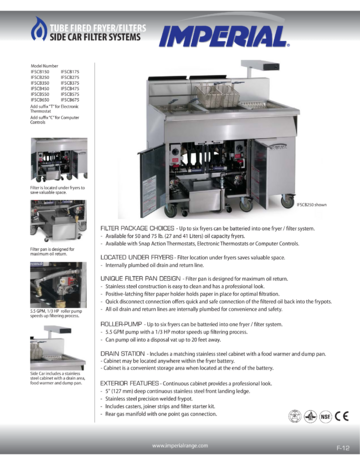 Spec Sheet Document