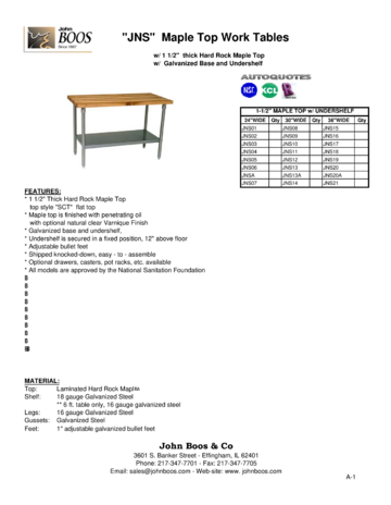 Spec Sheet Document