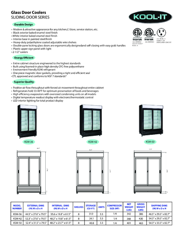 Spec Sheet Document