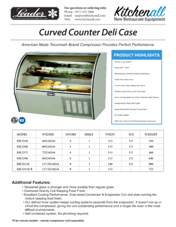 Spec Sheet Document