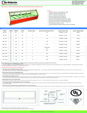 Spec Sheet Document