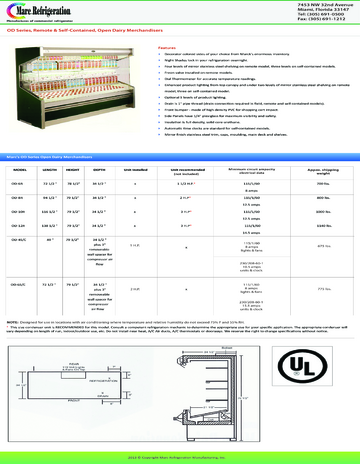 Spec Sheet Document