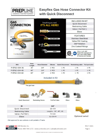 Spec Sheet Document