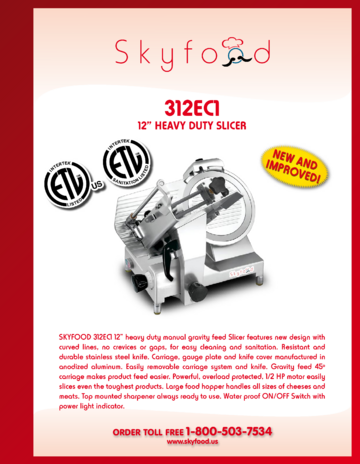 Spec Sheet Document