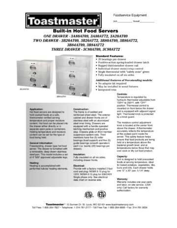 Spec Sheet Document