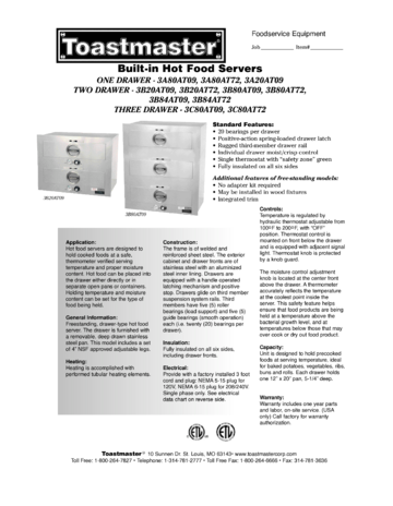 Spec Sheet Document