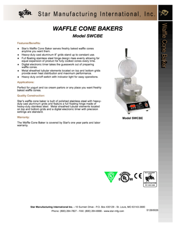 Spec Sheet Document
