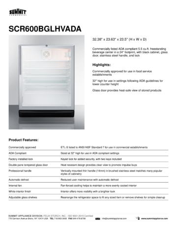 Spec Sheet Document