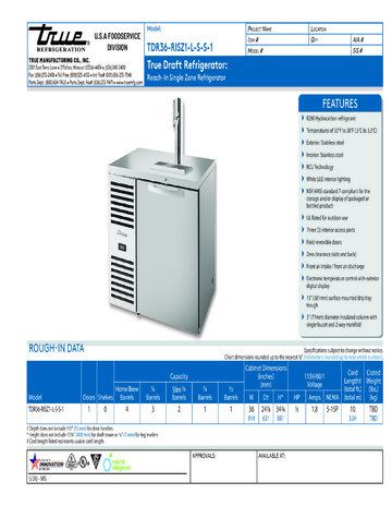 Spec Sheet Document