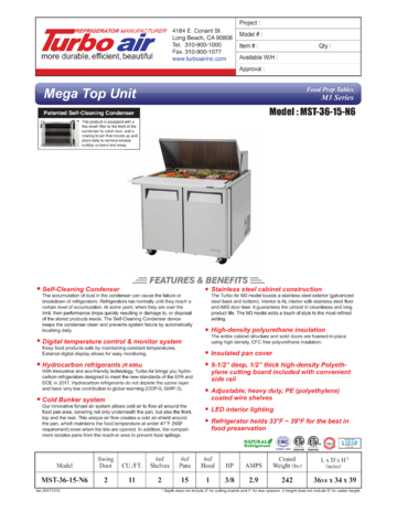 Spec Sheet Document