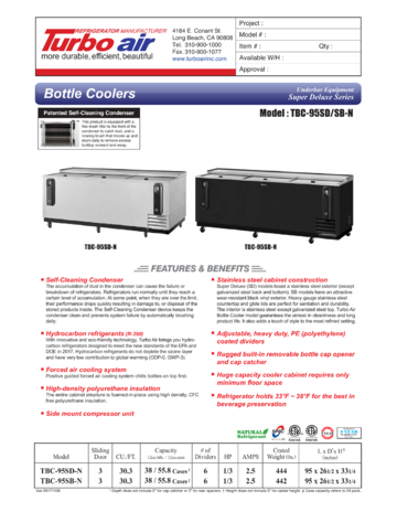 Spec Sheet Document