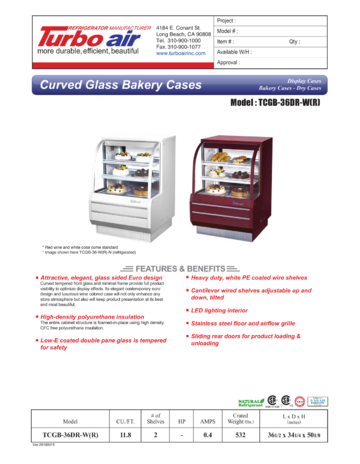 Spec Sheet Document