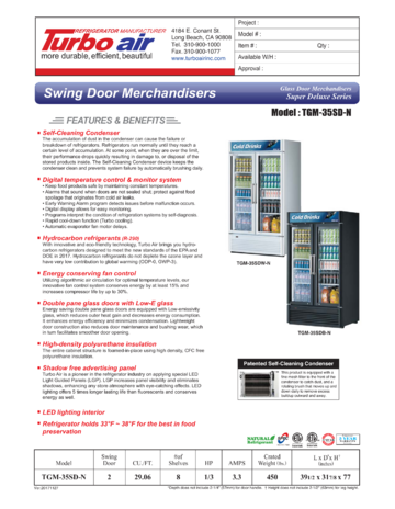 Spec Sheet Document