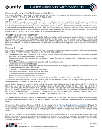Warranty Document