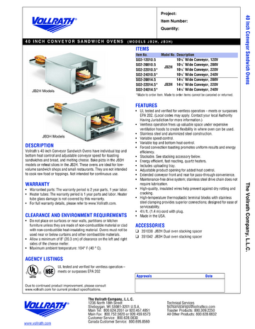 Spec Sheet Document