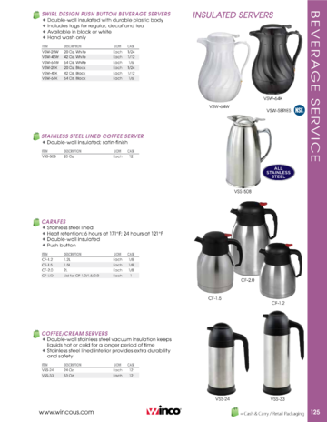 Spec Sheet Document