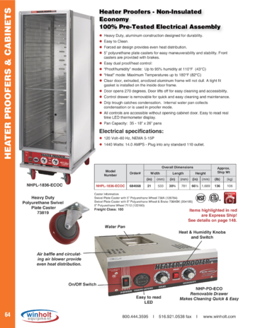 Spec Sheet Document