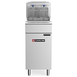 Cookline CF40LP 16" Liquid Propane 40 lb. Deep Fryer Kitchenall