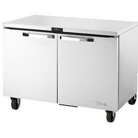 True TUC-48F-HC~SPEC3 48" Spec Series Two Solid Door Undercounter Freezer - 12 Cu. Ft.