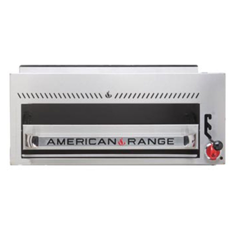 American Range ARSM-36-NG 36" Infra-Red Single Control Salamander Broiler - Natural Gas - 35,000 BTU