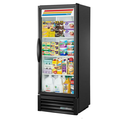 True GDM-12-HC~TSL01 25" One Section Glass Swing Door Refrigerated Merchandiser - 12 Cu. Ft.