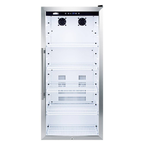 Summit SCR1006 21" Glass Door Beverage Merchandiser