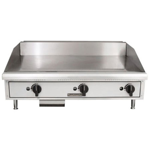 Toastmaster TMGM48 48" Gas Countertop Griddle with Manual Controls