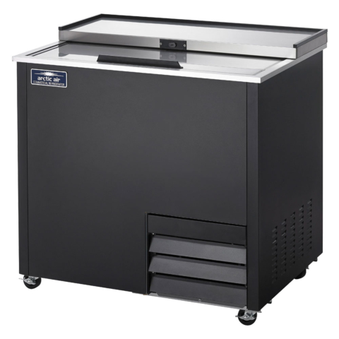 Arctic Air AGF36 36" Glass Froster, Mug Chiller | 6.7 Sq. Ft. Shelf Capacity