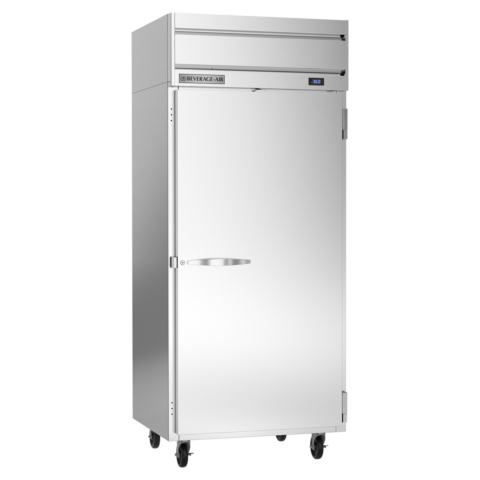 Beverage-Air HR1WHC-1S Horizon Series 35" Top Mounted Solid Door Reach-In Refrigerator