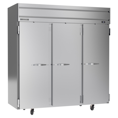 Beverage-Air HR3HC-1S Horizon Series 78" Top Mounted Solid Door Reach-In Refrigerator