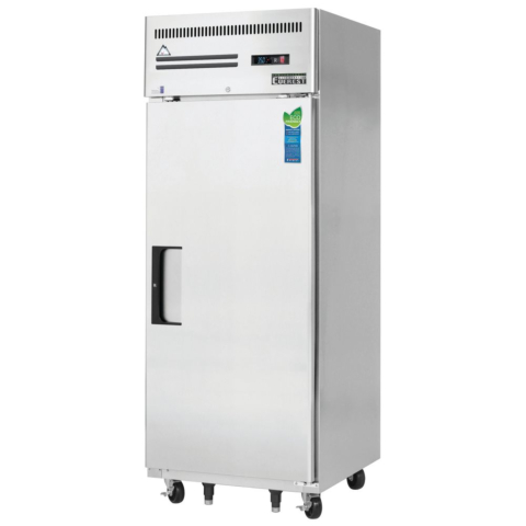 Everest ESR1 29" One Section Solid Swing Door Top Mounted Upright Reach-In Refrigerator, 23 Cu. Ft.