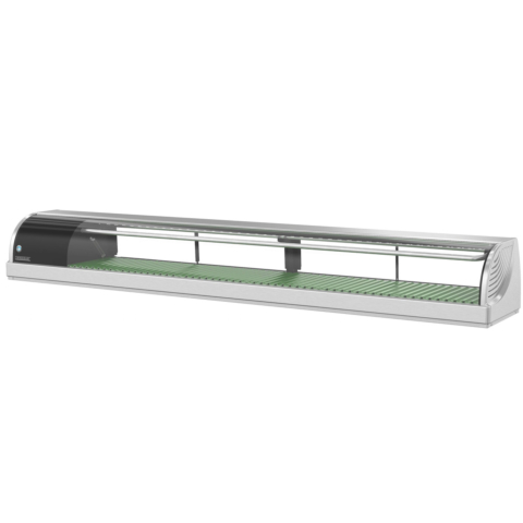 Hoshizaki HNC-210BA-L-SLH 83" Countertop Refrigerated Display/Sushi Case with Left Side Condenser