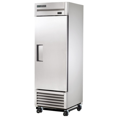 True T-23-HC 27" Reach-In Solid Swing Door Refrigerator - 23 Cu. Ft.